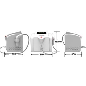 Portable fractional RF microneedle machine