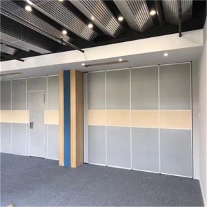 Aluminum Lightweight Acoustic Sliding Folding Partition Walls For Restaurant