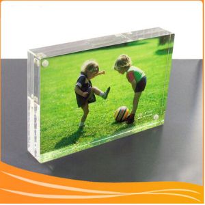 Quality Highlight crystal acrylic magnetic picture frame for sale