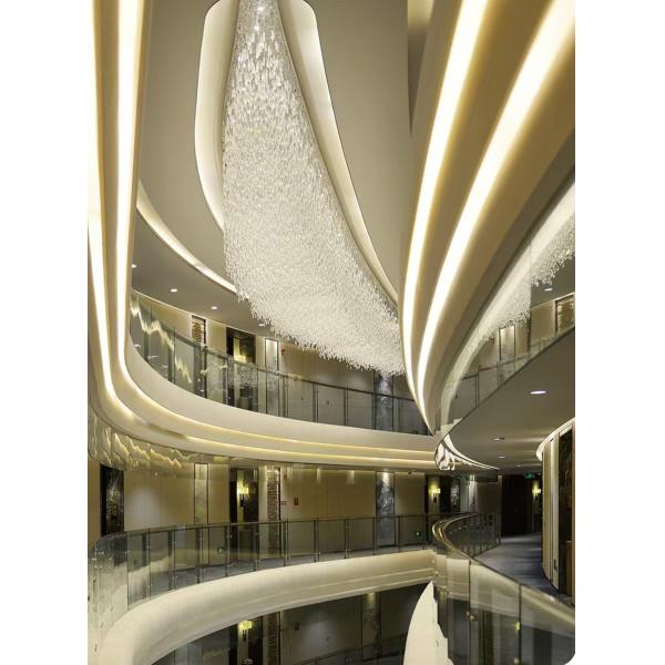 Modern Hotel Lobby Wedding Banquet Hall Special Artistic Custom Crystal