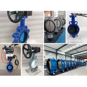Quality china factory wholesale wafer butterfly valve with handle operated for sale