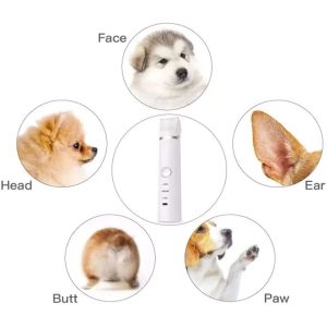 19.5x14x4cm Pet Grooming Products USB Charge Pet Clip And Nail