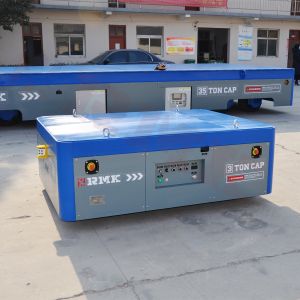 Automatic charging Mold Transfer Car , 3T Hydraulic Lifting Transfer Cart