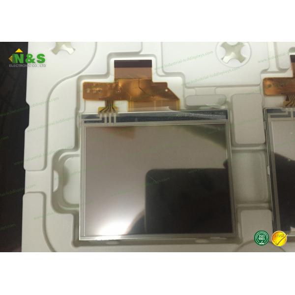 3.5 Inch Sharp LCD Panel LQ035Q1DH02 , Flat Rectangle Display with White color Chromaticity