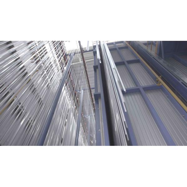 Aluminum Profiles Full-Automatic Vertical Powder Coating Line SUS Metal