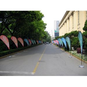 10 FT Outdoor Advertising Teardrop Flag Banners