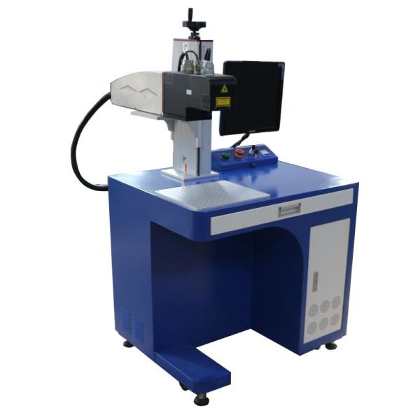 Buy 7000mm/s 50W 3D Curve Surface Focus Fiber Laser Marking Machine at wholesale prices