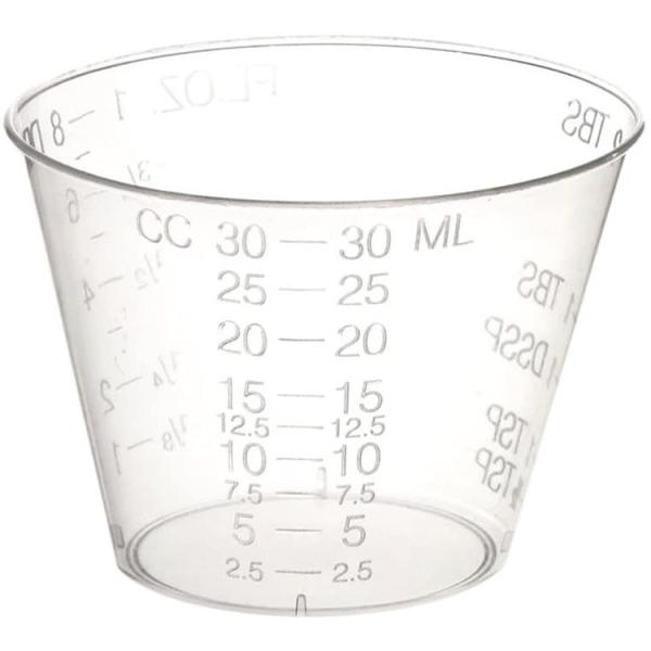 Buy Medical Disposable Plastic Measuring Medicine Cups with Clearly Scale at wholesale prices