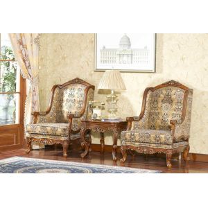 Apricot Modern Classic Leisure Armchair Bedroom Balcony Furniture