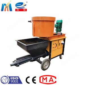 China Multifunctional 5.5Kw Cement Plastering Machine Ready Mixed on sale
