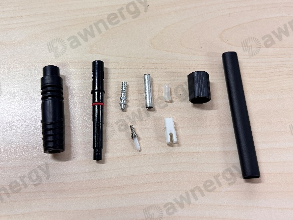 3IN1 Waterproof Fiber Optic Connector with 0.3dB Insertion Loss