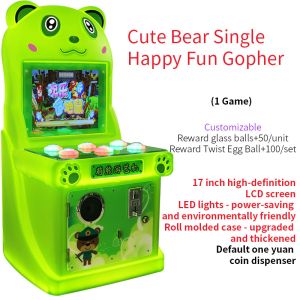 Quality Single-player Coin-operated Video Click Game Arcade Game Machine for sale