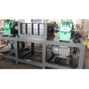 Cow Bones Animal Shredder Machine Double Shaft With Customized Capacity