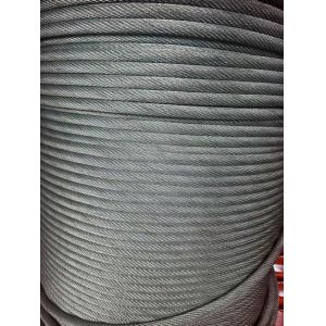 Quality 46mm hot dipped galvanized steel wire rope sling assembled with aluminum ferrules for sale