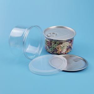 PET Food Sealed 0.5l 32g Clear Plastic Food Jars