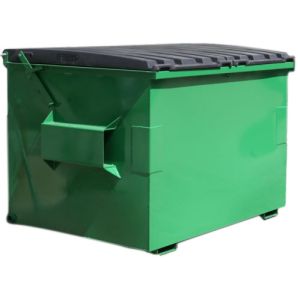Commercial Steel Front Lift Bin for Waste Collection 1.5m3 - 6m3