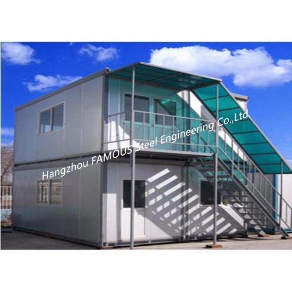 Folding Living Modern Prefab Homes G +1 Floor Modular Integrated Home For Labour Camp Or Site Office