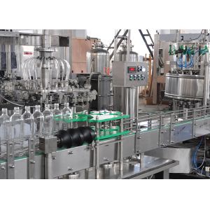 12000BPH Sanitary Glass Bottle Filling Line Counter Pressure