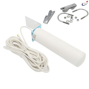 4G SMA N Male FiberGlass WiFi Antenna 12dBi for 3G 4G Router antenna 10m for