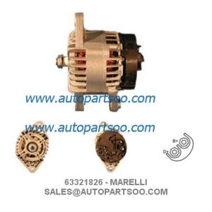 63377004 063377490030 - MARELLI Alternator 12V 120A Alternadores
