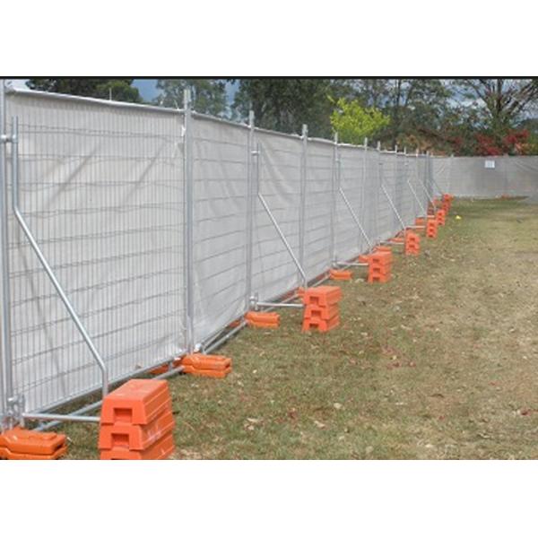 Buy Portable Chain Link Fence Panels , Diamond Temporary Security Fencing at wholesale prices