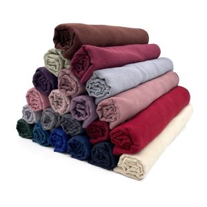 Quality Wholesale Ethnic Muslim Women square Plain Shawl Excellent Feeling Breathable Cotton Voile Hijab Traditional Scarf &amp; Shawl for sale