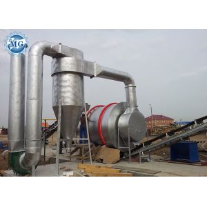 Limestone Three Cylinder 20T/H Premix Rotary Sand Dryer