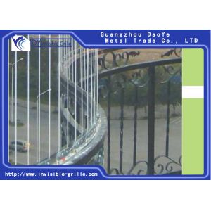 1.6mm 3m/Set Home Balcony Invisible Safety Grill
