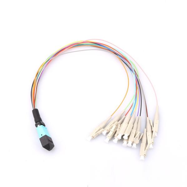 Buy Single Mode Multimode Mpo Fanout Cable For Telecommunication at wholesale prices
