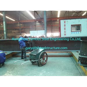 Fabricating Pre Engineered Commercial Steel Buildings With H Section Pillars /