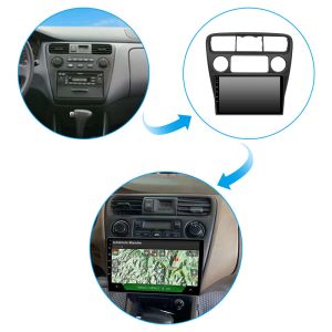 For Honda ACCORD 2003+ WiFi 4G Online Music Carplay Bluetooth Car Navigation
