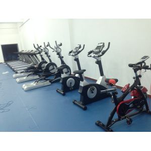 China 160kg Commercial Grade Stationary Bike , Gym Exercise Bicycle Equipment on sale