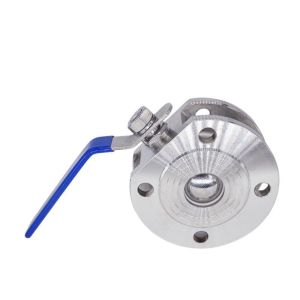China Manual Driving Mode Thin Wafer Flanged Italy Stainless Steel Ball Valve PN1.0-32.0MPa on sale