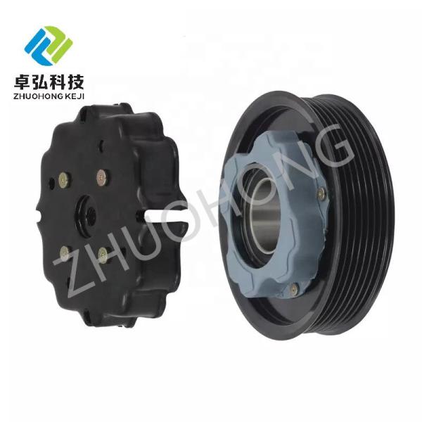 Engine 7SEU17C Auto AC Compressor Pulley Clutch Kit 7PK 123MM 12V for Trevego 2012-2016