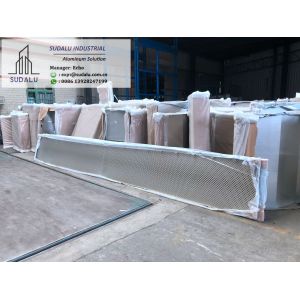 SUDALU Aluminum Perforated Panel for Wall Cladding with PDF coating