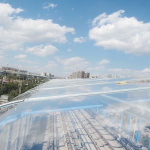 Anti Impact Highway Bird Guard Noise Barrier Transparent Plexiglass Sheet