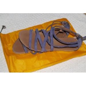 Quality Waterproof Checked Fabric Drawstring Shoe Dust Bags odm-t12 for sale