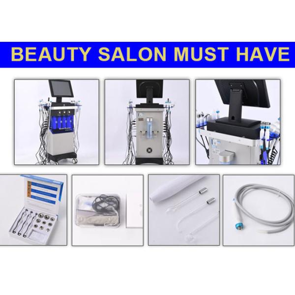 14 Handpieces Hydra Facial Oxygen Machine Microdermabrasion Hydrodermabrasion Machine