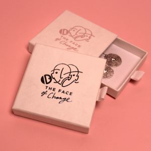 Bulk Small Jewelry Shipping Boxes Sliding Drawer With Ribbon Pouch