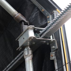 Blackout Plastic Film Single Tunnel Automatic Greenhouse Blackout System Light