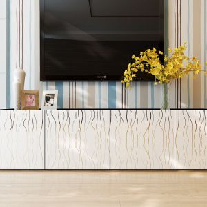 High Glossy Self Adhesive PVC Vinyl Waterproof Oil Proof Film Wallpaper for