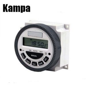 TM619 16A 220V Frontier daily weekly digital programmable time switch