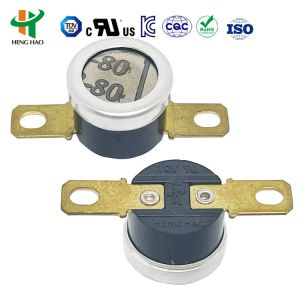 KSD301 Bimetal Thermostat 250V 16A with 100000 Cycles and 0-250℃ Temperature