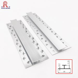 1mm Aluminium Transition Strip , Anodic aluminium flat door bar threshold strips