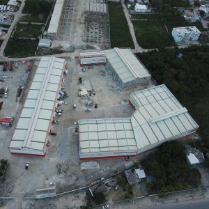 Prefab Light Steel Structure Warehouse Building Detachable Waterproof