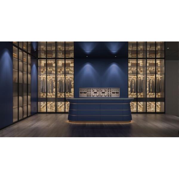 Buy Luxe Wave Walk - In Closet Modern Sophistication Meets Functional Elegance at wholesale prices