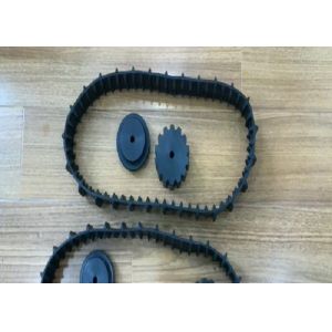Lawn Mover Robot Rubber Tracks 1.1kg 50 X 19 X 114 With Less Round Damage