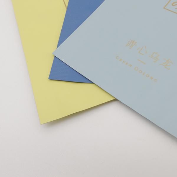 Three side heat seal custom aluminum foil vacuum tea packaging bag mylar pouch