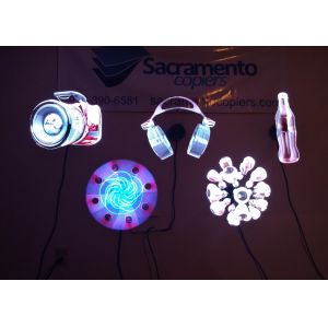 100cm Black Holographic Projection Screen High Resolution With PC + Aluminum