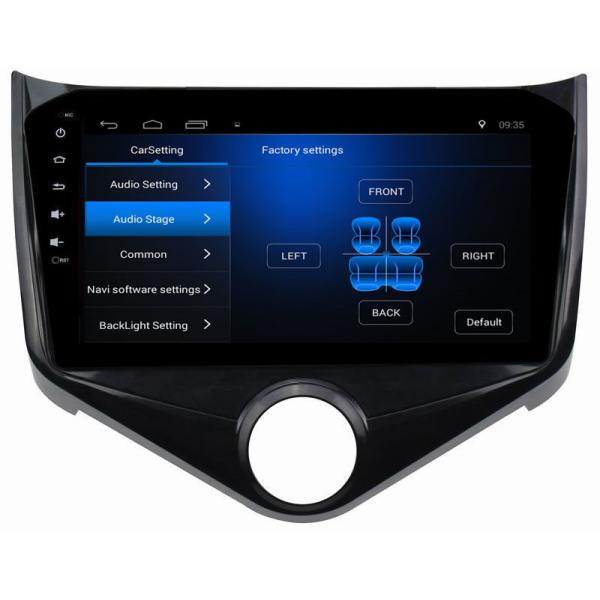 Ouchuangbo car dvd android 8.1 for Chery Fulwin 2 2013 Support original car steering wheel control Built-in WIFI receive